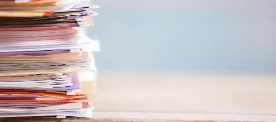 Stack of papers